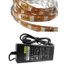 Transformateur de bande LED DC12V souple imperméable à l'eau